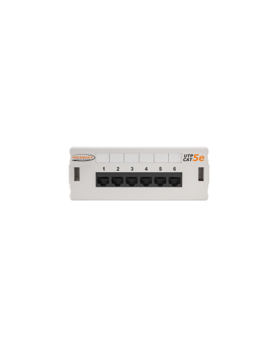 NMC-WP06UD2-GY. Патч-панель настенная 6 портов, Кат.5е. NIKOMAX в Коврове