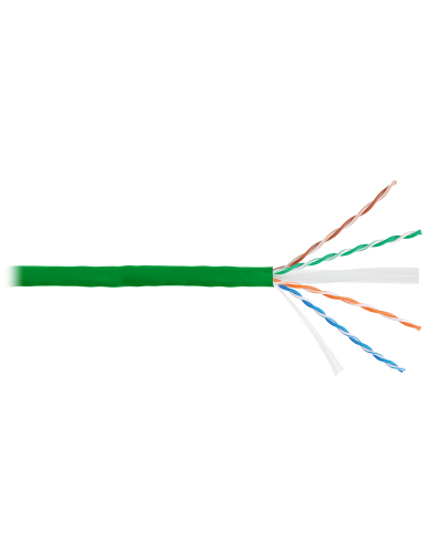 U/UTP 4pair, Cat6, Solid, In, нг(А)-HF (NMC 4140C-GN). Кабель «витая пара» (LAN) для структурированных систем связи. NIKOMAX в Коврове