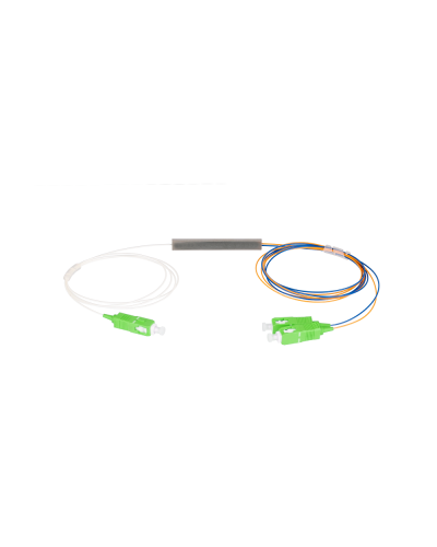NMF-SPP1X2A1-SCA-M. Сплиттер планарный 1x2, 9/125мкм, SC/APC, 0.9 мм. NIKOMAX в Коврове
