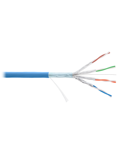 F/FTP 4pair, Cat6a, Solid, In, нг(А)-HF (NMC 4355C-IB). Кабель «витая пара» (LAN) для структурированных систем связи. NIKOMAX в Коврове