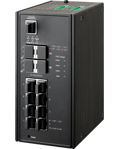 NIS-3500-3412PGE (64PY0804). Коммутатор управляемый с PoE. NSGate в Коврове