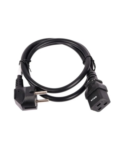 NTSS-PC19772 C19-Schuko проводник.:3х1.5мм2 3м 220/250В 16А черный. Кабель питания. NTSS в Коврове