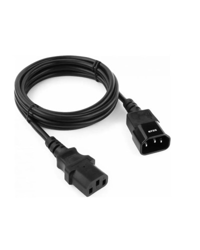 NTSS-PC13142 C13-С14 проводник.:3х0.75мм2 1.8м 220/250В 10А черный. Кабель питания. NTSS в Коврове