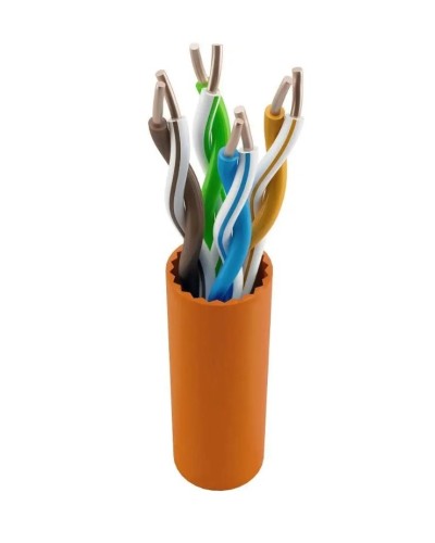 NTSS-IN-UTP4-5Е-LSZH-OR кат.5E UTP 4 пары 24AWG LSZH внутренний 305м оранжевый. Кабель «витая пара» (LAN) для структурированных систем связи. NTSS в Коврове
