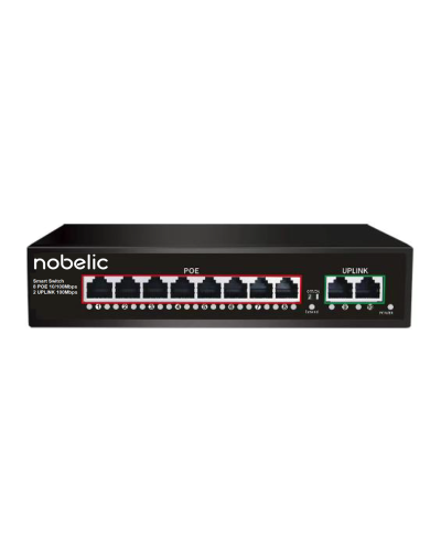 NBLS-1008P. Коммутатор неуправляемый 8-портовый. Nobelic в Коврове