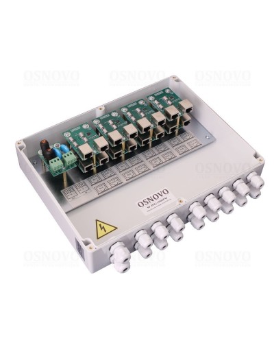 SP-IP8/1000PW. Устройство грозозащиты цепей Ethernet. OSNOVO в Коврове