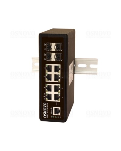 SW-70804/IL. Промышленный коммутатор Gigabit Ethernet на 12 портов. OSNOVO в Коврове