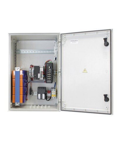 OSP-46TB1(SW-80802/ILS(port 90W)). Уличный коммутатор с PoE. OSNOVO в Коврове