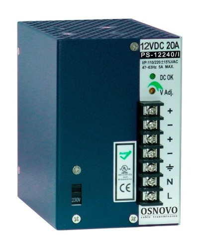 PS-12240/I. Блок питания промышленный. OSNOVO в Коврове