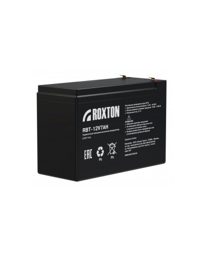 RBT-12V7AH. Аккумулятор герметичный свинцово-кислотный. ROXTON в Коврове