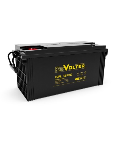 Revolter GPL 12120. Аккумулятор автомобильный герметичный свинцово-кислотный. Revolter в Коврове