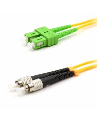 Патч-корд оптический переходной (SM), 9/125 (OS2), SC/APC-FC/UPC, (Duplex), PVC, 5м REXANT (50-2857-1): Патч-корд оптический в Коврове