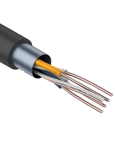 F/UTP, CAT 5e, PE, 2PR, 24AWG, OUTDOOR, SOLID, черный, 305м, REXANT (01-0124). Кабель «витая пара» (LAN) для структурированных систем связи. Rexant в Коврове