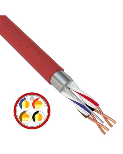 КПСВЭВнг(А)-LS 2х2х0,5 (01-4865-1)(REXANT). Кабель для систем пожарной и охранной сигнализации. Rexant в Коврове