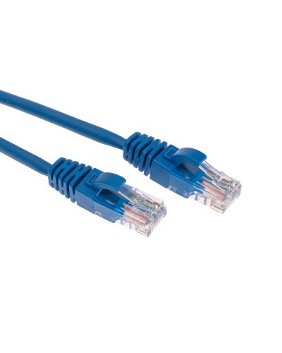 Патч-корд U/UTP, CAT 5e, RJ45-RJ45, 26AWG, LSZH, синий, 1,5м  REXANT (02-0104-105). Патч-корд UTP. Rexant в Коврове