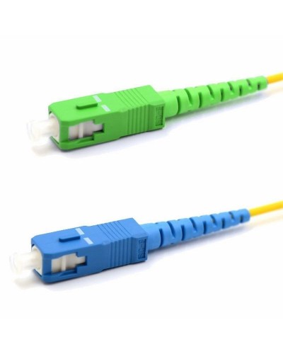 Патч-корд оптический переходной (SM), 9/125 (OS2), SC/APC-SC/UPC, (Simplex), LSZH, 10м REXANT (50-2062): Патч-корд оптический в Коврове