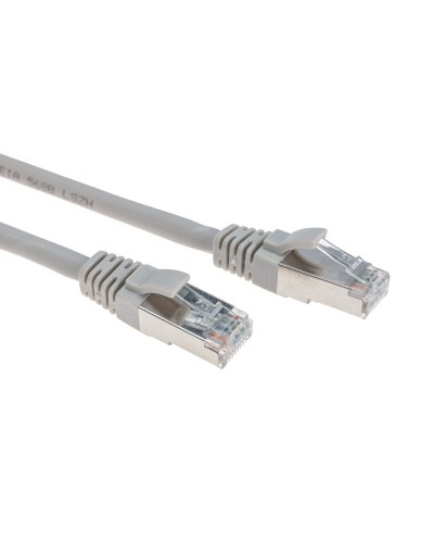 Патч-корд S/FTP CAT 6A (10G), RJ45-RJ45, 28AWG, LSZH, серый, 5м REXANT (02-0390-5). Патч-корд медный. Rexant в Коврове