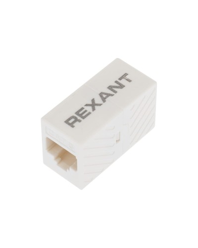 Адаптер проходной UTP RJ-45(8P8C), CAT 6 REXANT (03-0108). Проходной адаптер. Rexant в Коврове