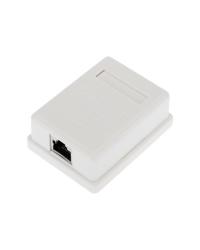 Розетка компьютерная внешняя, 1-порт FTP RJ-45 (8P8C), CAT 6 REXANT (03-0142). Розетка RJ-45. Rexant в Коврове