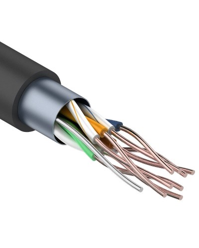 F/UTP 4PR 24AWG CAT5e 305м OUTDOOR REXANT (01-0146). Кабель «витая пара» (LAN) для структурированных систем связи. Rexant в Коврове
