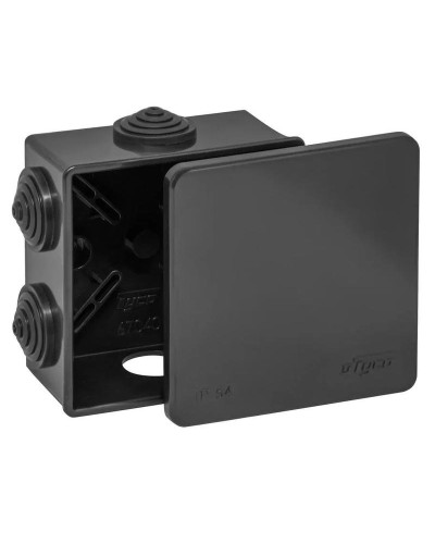 Коробка TYCO ОП 85х85х40мм УХЛ1 IP54 черный (67040Ч). Коробка распределительная. RuVinil в Коврове