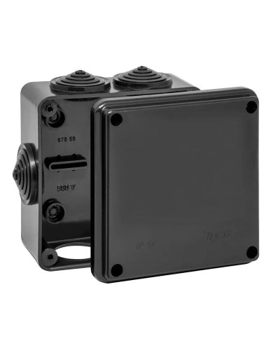 Коробка TYCO ОП 100х100х50мм УХЛ1 IP54 черный (67050Ч). Коробка распределительная. RuVinil в Коврове
