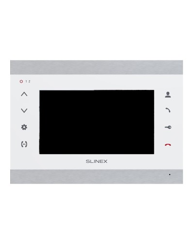 SL-07N Cloud (Silver+White). Монитор домофона цветной с функцией «свободные руки». SLINEX в Коврове