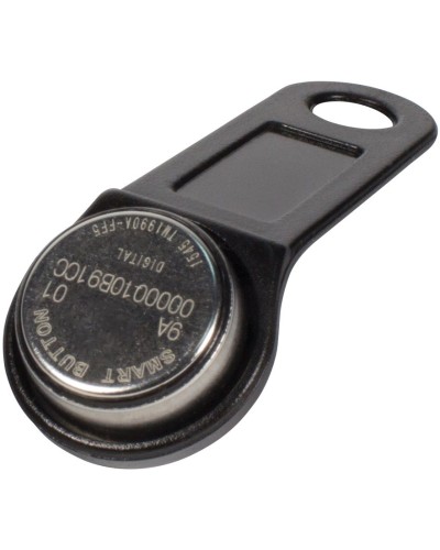DS 1990А-F5 (черный). Ключ электронный Touch Memory с держателем. SLINEX в Коврове