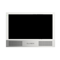 Sonik 10 (White+Silver). Цветной видеодомофон. SLINEX