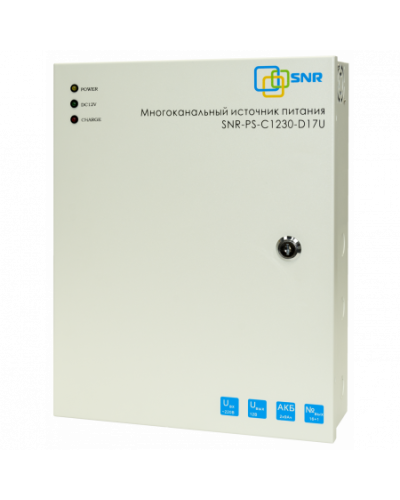 SNR-PS-C1230-D17U: Многоканальный источник питания 16x1.56А+ 1x5А, 12В DC, 30A в Коврове