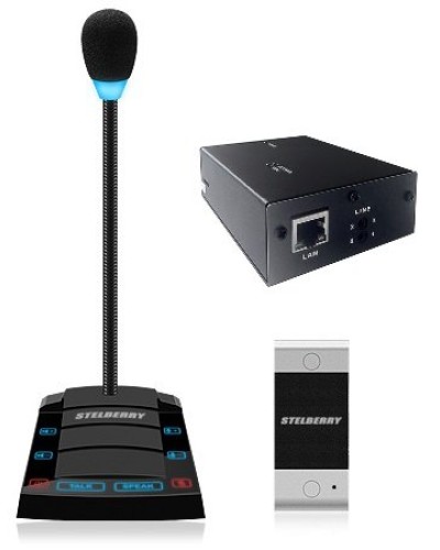 SX-510/1. Устройство переговорное клиент-кассир, дуплексное, с записью переговоров. STELBERRY в Коврове