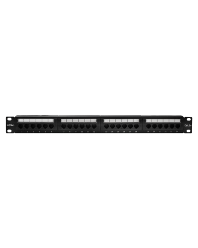 Патч-панель 19", 24хRJ-45, UTP, Cat.5e, 1U (10-0403): Патч-панель 19'' в Коврове