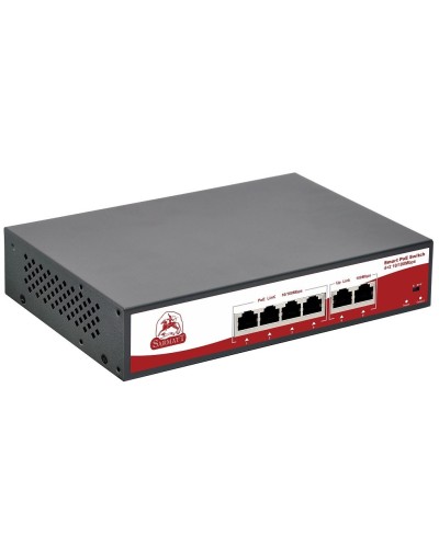 SR-PS0420FBL. Коммутатор с питанием по PoE. SarmatT в Коврове