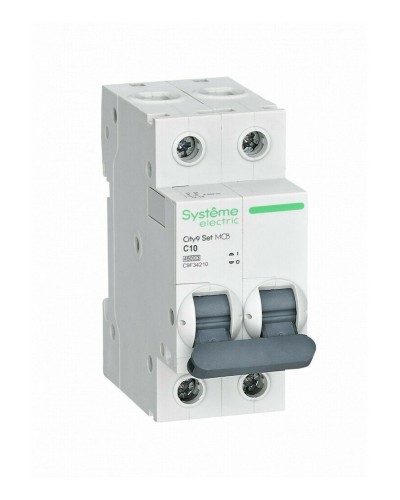 City9 Set 2P 10А 4.5kA С (C9F34210). Автоматический выключатель. Systeme Electric в Коврове