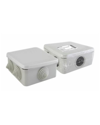 Коробка ОП 100х100х50мм, крышка, IP55, 6 вх. (SQ1401-1255). Распаячная коробка. TDM ЕLECTRIC в Коврове