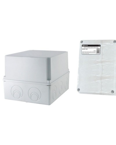 Коробка ОП 240х195х165мм, крышка, IP55, кабельные вводы d28-3шт, d37-2шт (SQ1401-1274). Распаячная коробка. TDM ЕLECTRIC в Коврове