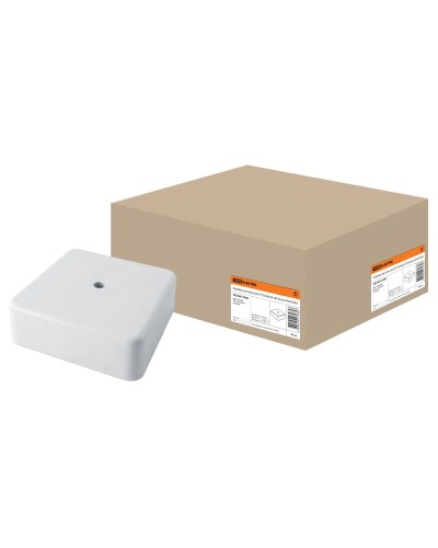 Коробка КР 50х50х20 ОП белая, IP40 (SQ1401-0201). Распаячная коробка. TDM ЕLECTRIC в Коврове