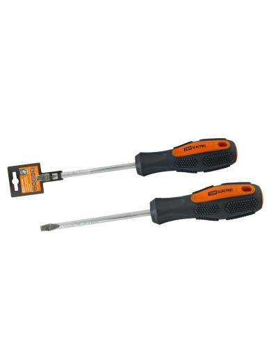 Отвертка шлицевая двухкомпонентная CR-V, тип SL5.0x150 "Алмаз" TDM (SQ1006-1007): Отвертка шлицевая двухкомпонентная в Коврове