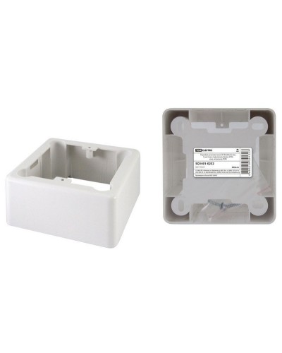 Коробка установочная ОП 85х85х42мм, 1-местная, подъемная, белая, IP20 TDM (SQ1401-0232). Коробка установочная ОП. TDM ЕLECTRIC в Коврове
