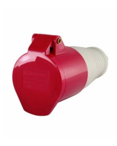 Розетка 224 переносная 3Р+РЕ 32А 380В IP44 (SQ0603-0013). Розетка. TDM ЕLECTRIC в Коврове