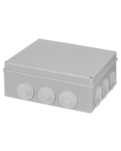 Распаячная коробка ОП 240х190х90мм, крышка, IP55, 12 гермовводов TDM (SQ1401-1143). Распаячная коробка ОП. TDM ЕLECTRIC в Коврове