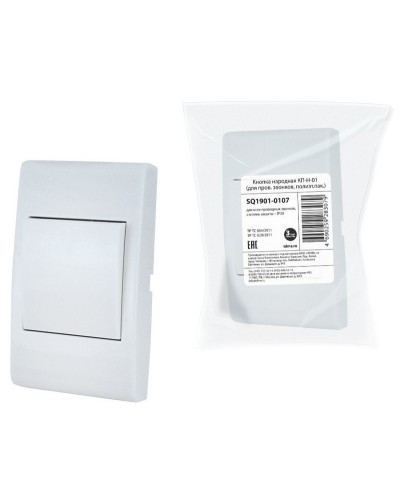 КП-Н-01 (SQ1901-0107). Кнопка для проводных звонков. TDM ЕLECTRIC в Коврове