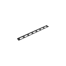 TLK-OV75-2-24U-I-BK. Органайзер кабельный вертикальный, 24U. TLK