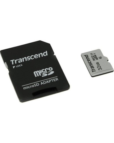 TS32GUSD300S-A. Карта памяти microSDXC, 32 ГБ, Class 10. TRANSCEND в Коврове