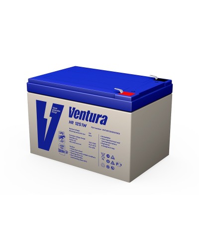 Ventura HR 1251W. Аккумулятор герметичный свинцово-кислотный. Ventura в Коврове