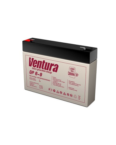 Ventura GP 6-9. Аккумулятор герметичный свинцово-кислотный. Ventura в Коврове