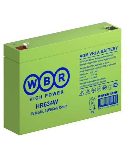 WBR HR634W. Аккумулятор герметичный свинцово-кислотный. WBR в Коврове