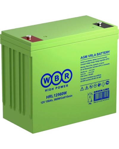 WBR HRL12560W. Аккумулятор герметичный свинцово-кислотный. WBR в Коврове