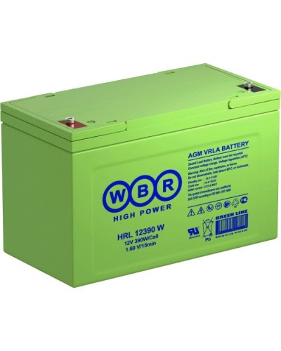 WBR HRL12390W. Аккумулятор герметичный свинцово-кислотный. WBR в Коврове