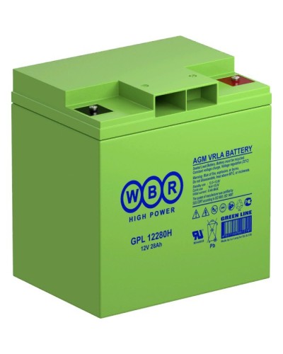 WBR GPL12280H. Аккумулятор герметичный свинцово-кислотный. WBR в Коврове